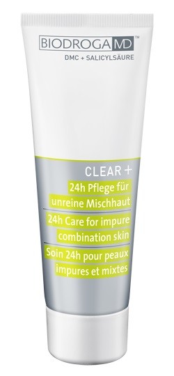 Крем 24-часовой уход для комбинированной кожей/CLEAR+  24H CARE for impure combination Skin