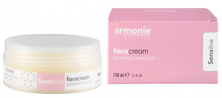 Успокаивающая питательная маска для чувствительной кожи / "Face Cream  Soothing Marigold"