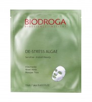 Успокаивающая водорослевая флисовая маска "Золотые водоросли"/ Vliesmaske “De-Stress Algae Beauty Essence”